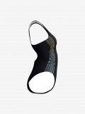 Fato de Banho Speedo Placement Muscleback Preto