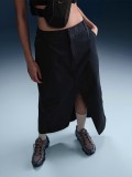 Nike Sportswear Collection Twill Blue Midi Skirt For Women