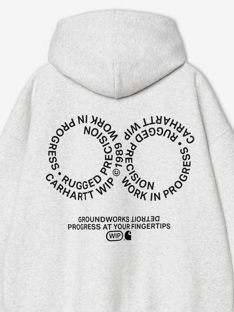 Sudadera con Capucha Carhartt WIP Rotation Gris