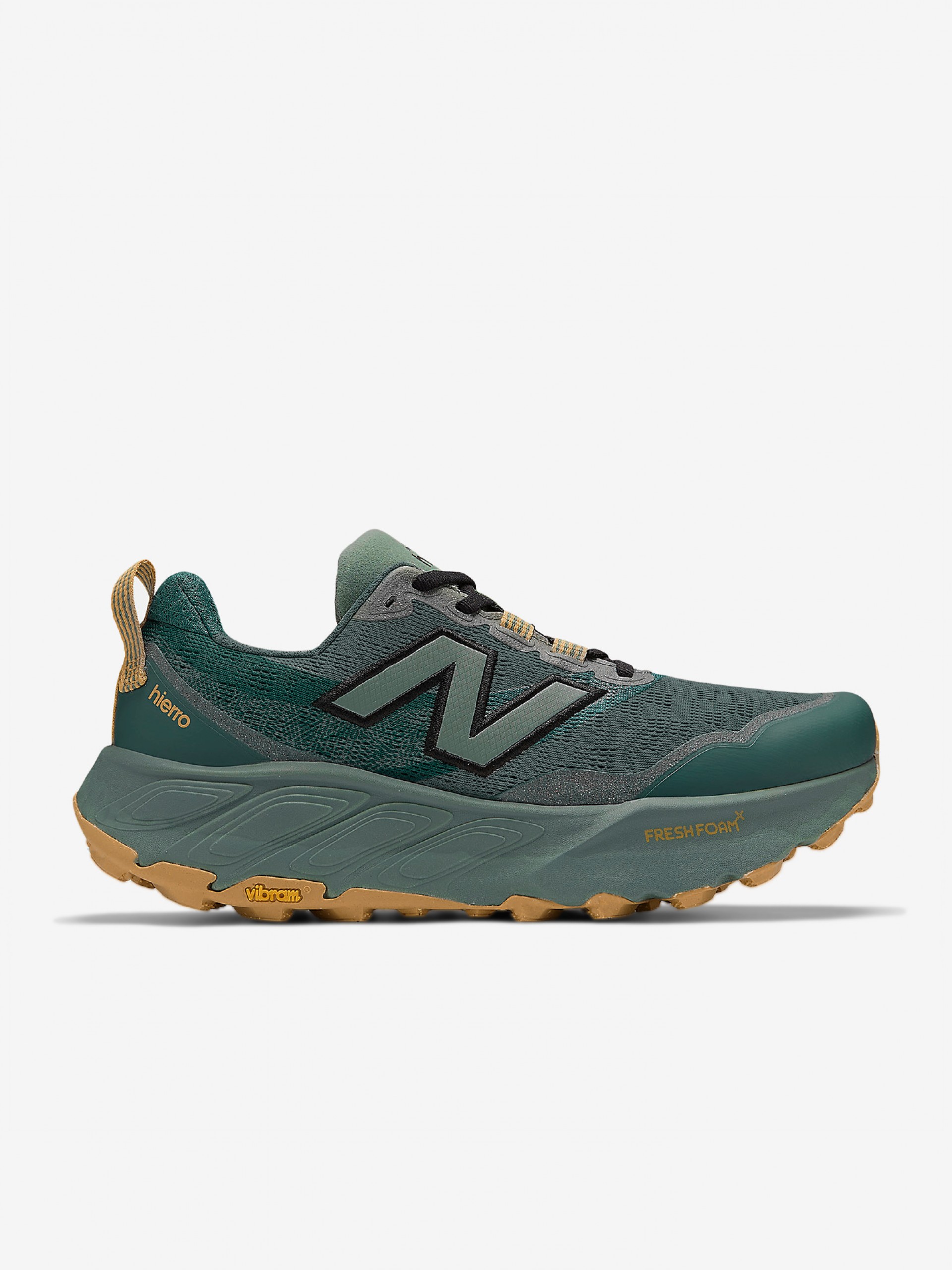 New Balance Fresh Foam X Hierro v9 Green Trainers For Men