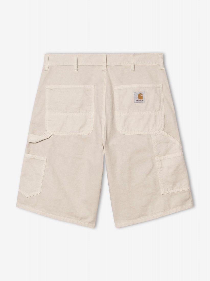 Pantalones Cortos Carhartt WIP Single Knee Drill Beige