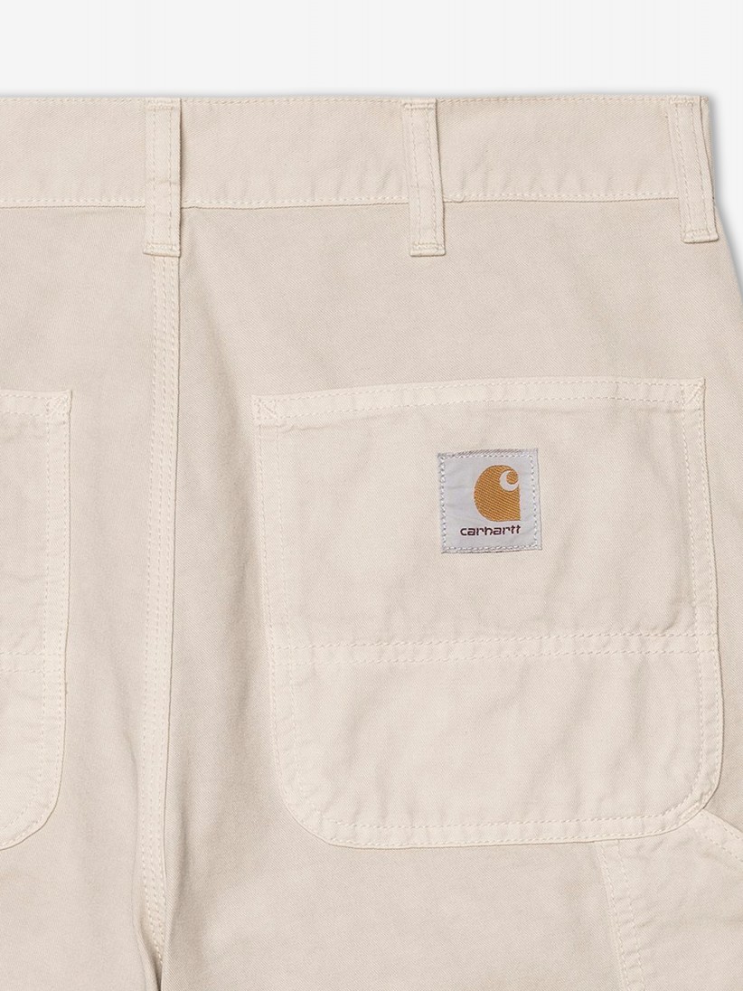 Pantalones Cortos Carhartt WIP Single Knee Drill Beige