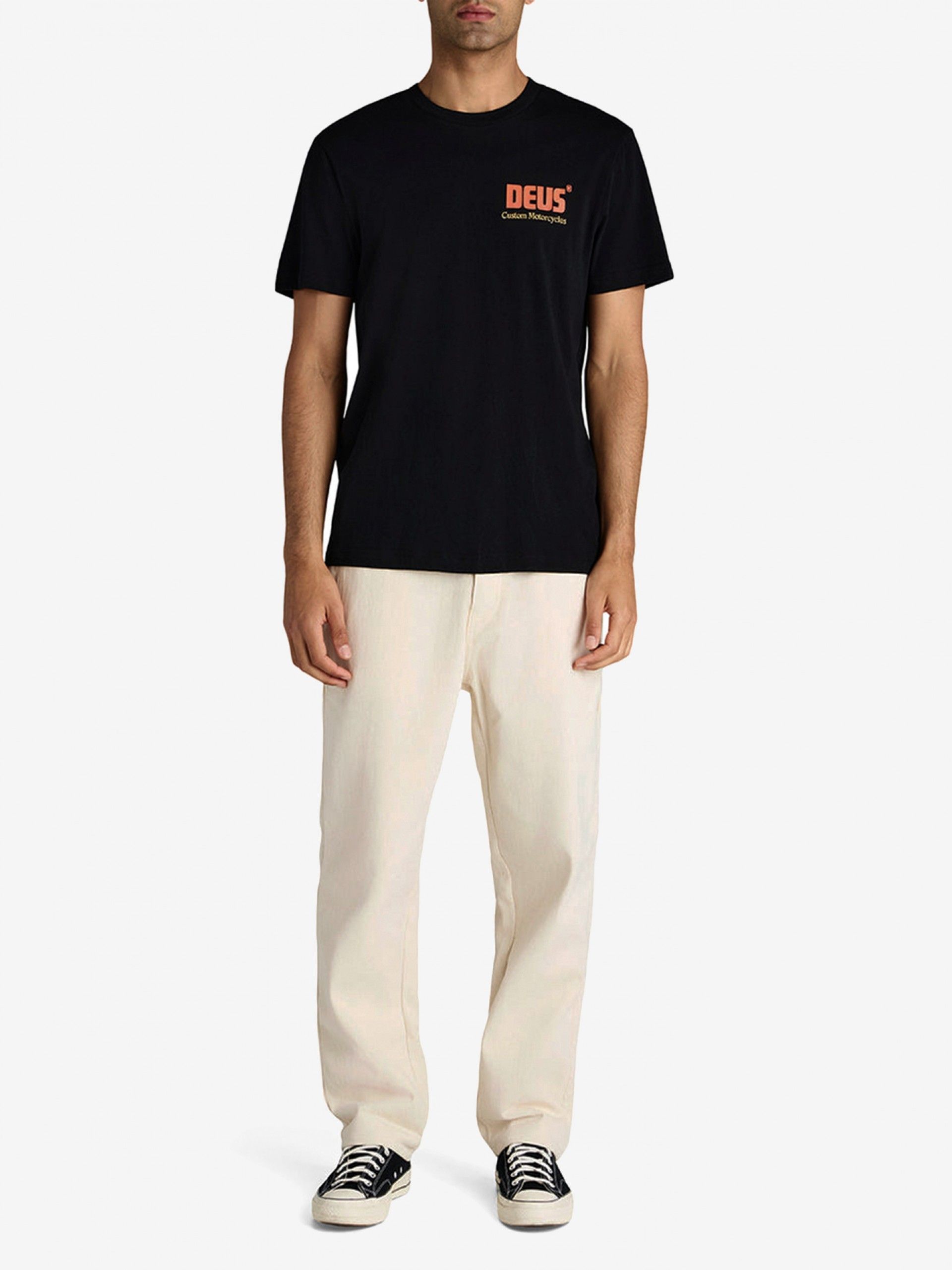 T-shirt Deus Ex Machina Drop Down Preta