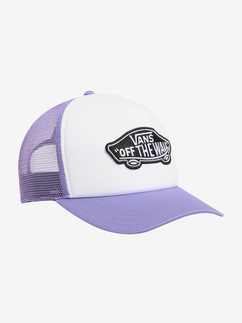 Bon Vans Classic Trucker Lils e Branco