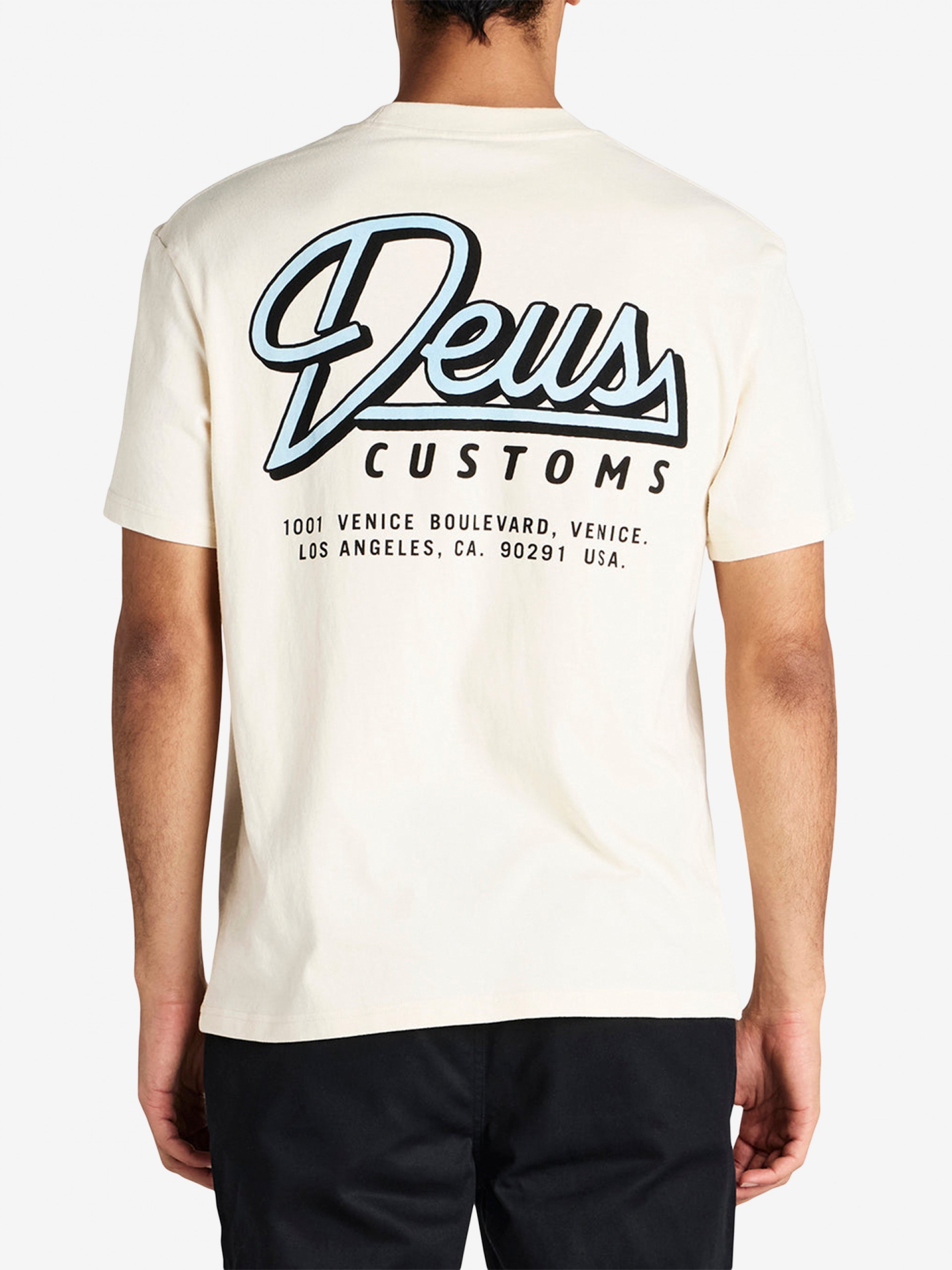 T-shirt Deus Ex Machina Conduit Bege