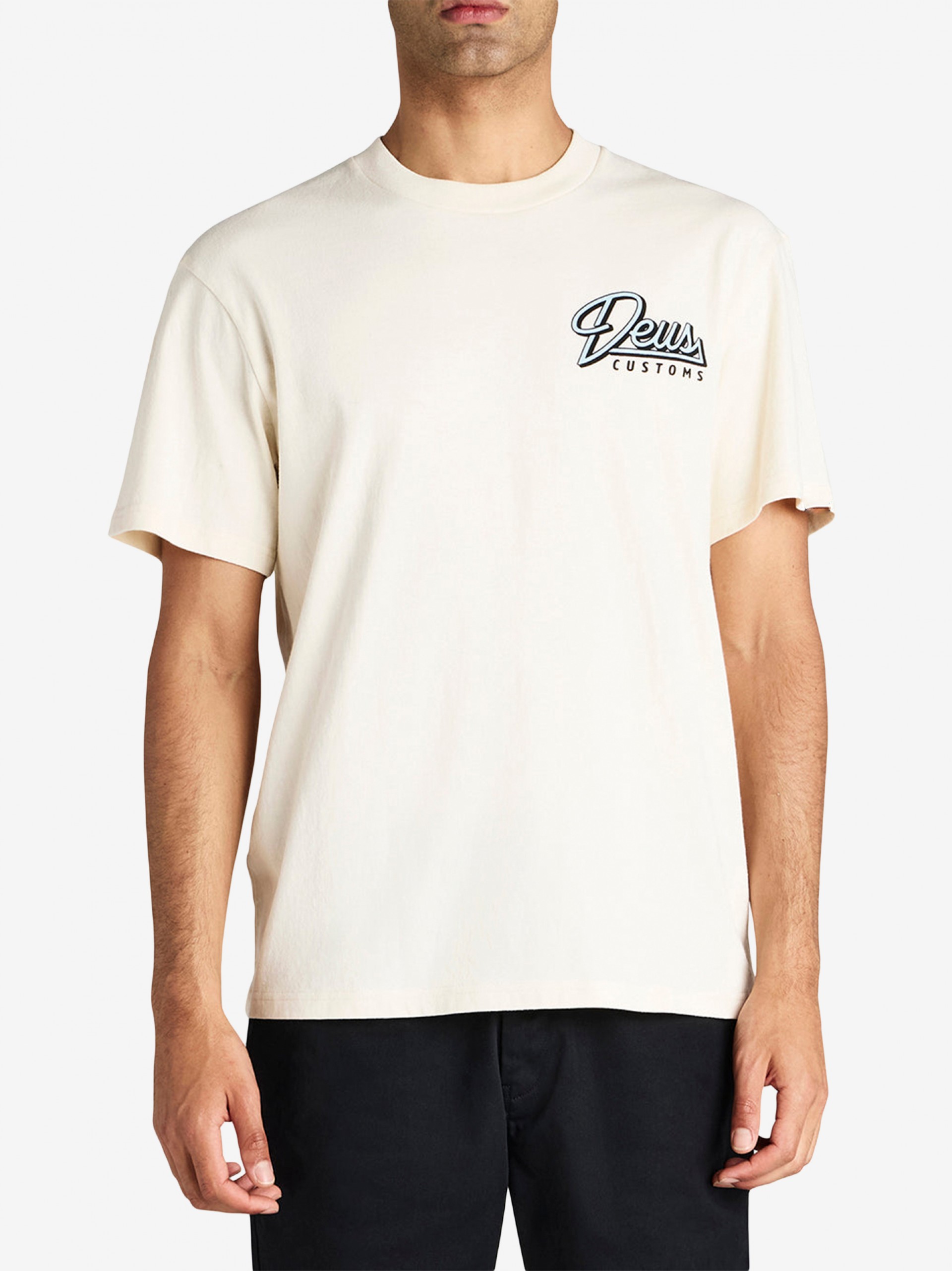 T-shirt Deus Ex Machina Conduit Bege