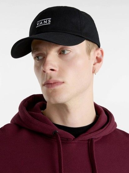 Vans Half Box Curved Bill Jockey Black Cap