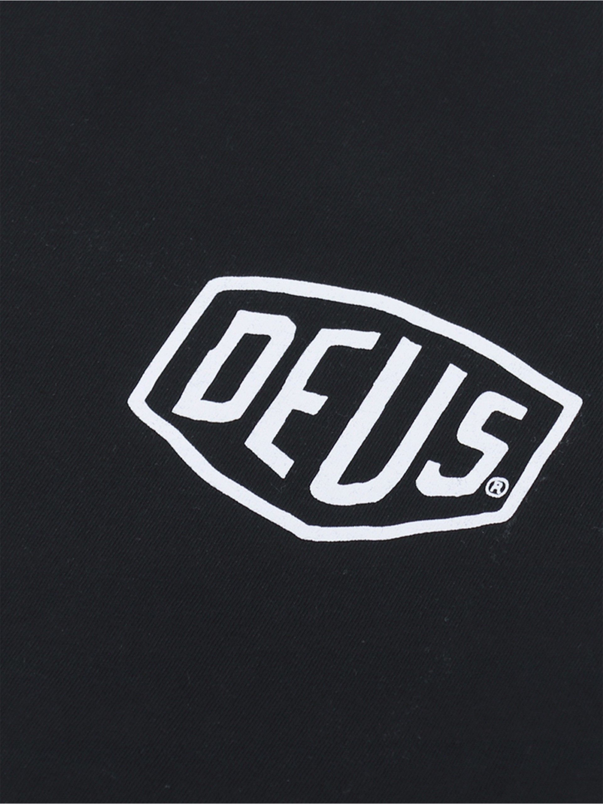 Camiseta Deus Ex Machina Tokyo Address Negra