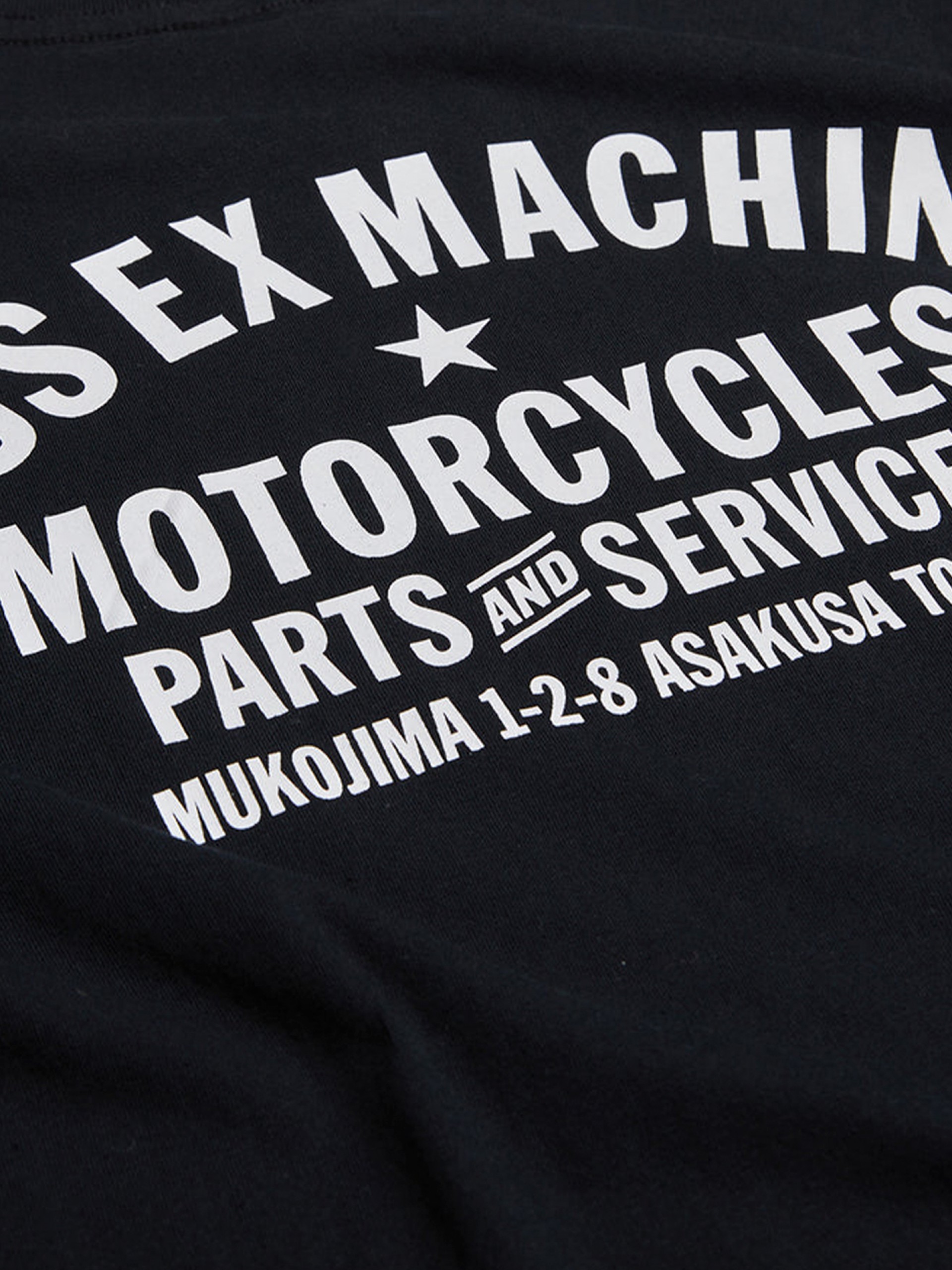 Camiseta Deus Ex Machina Tokyo Address Negra