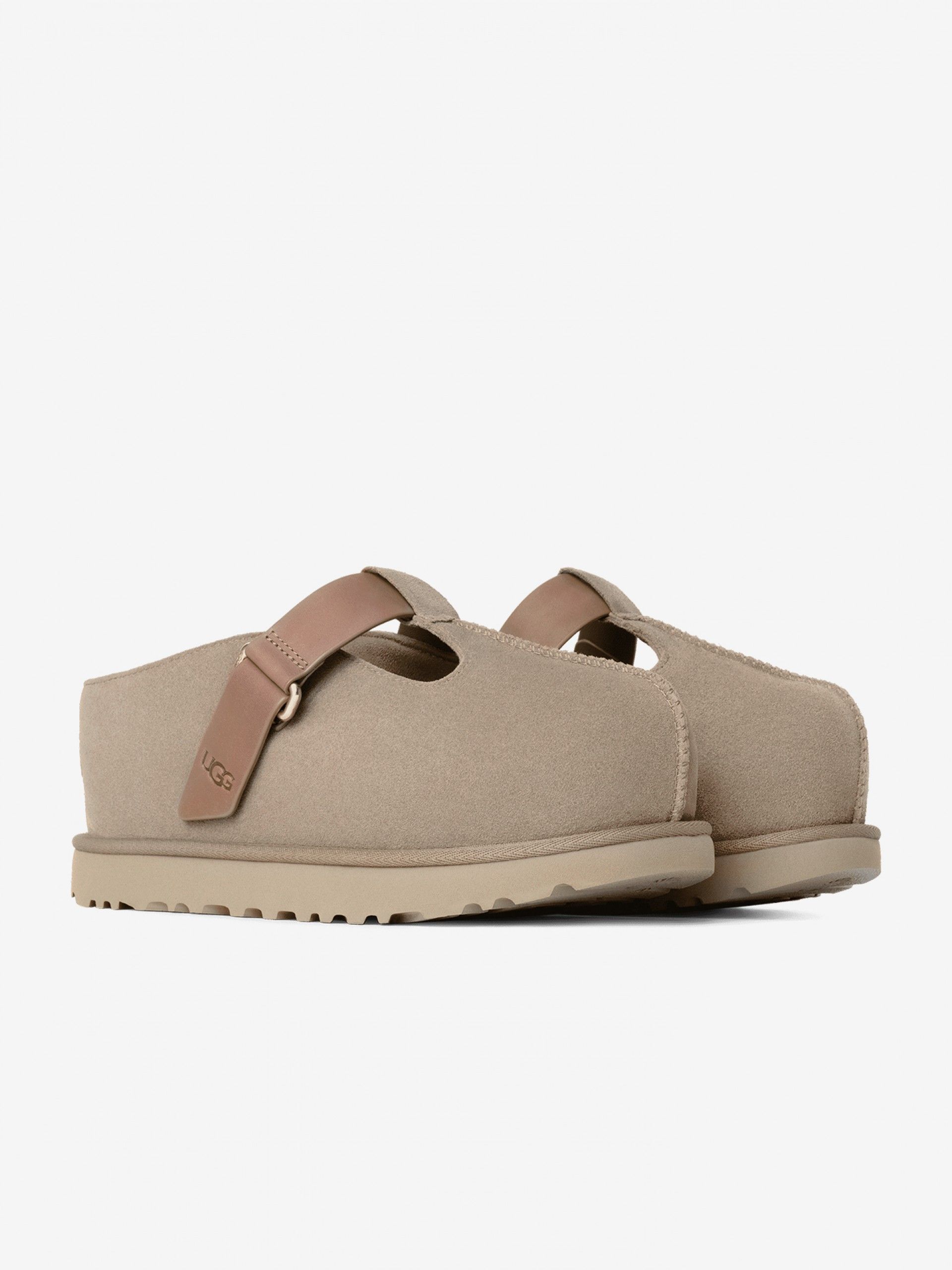 Pantuflas Ugg Goldenstar Hi Clog Beige Para Mujer