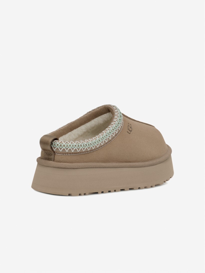 Pantufas Ugg Tazz Bege Para Mulher