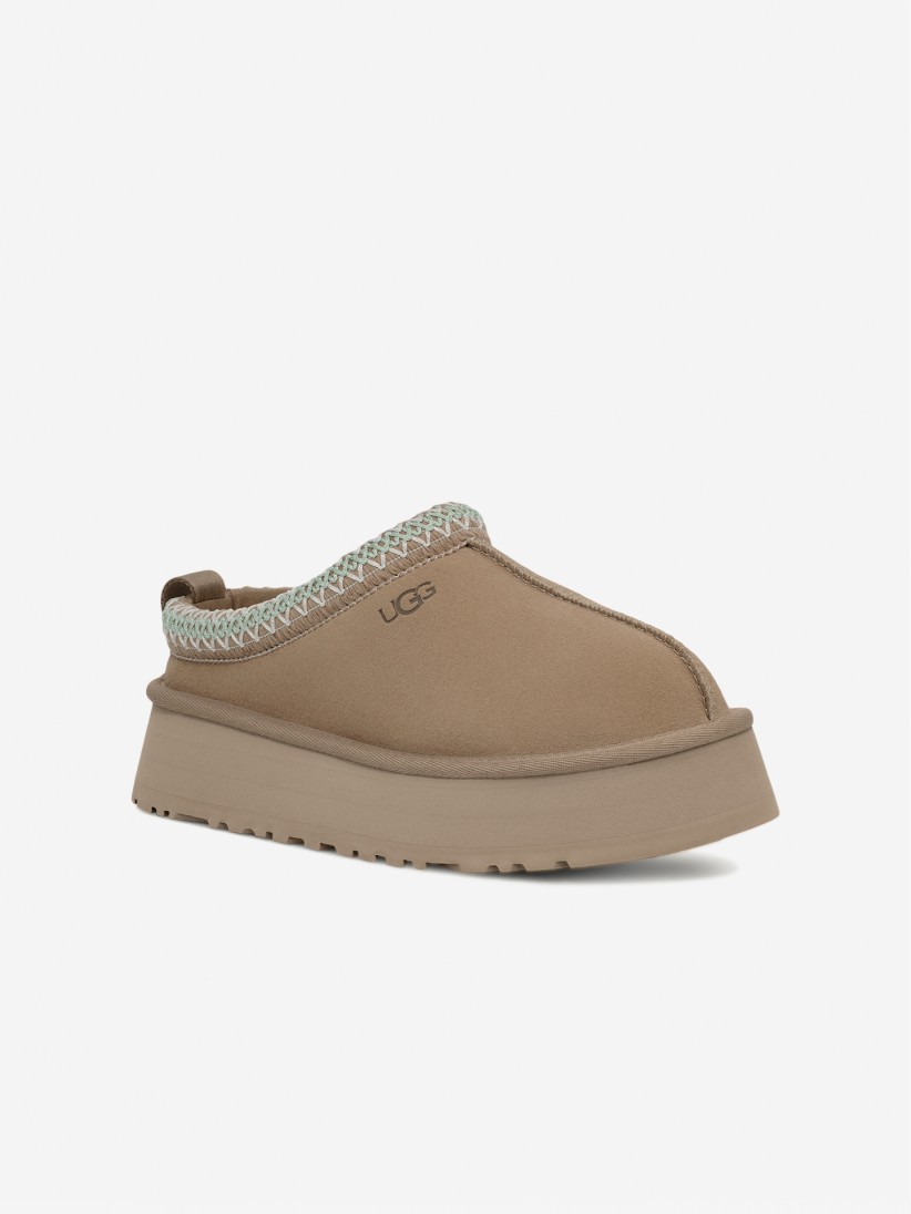 Pantufas Ugg Tazz Bege Para Mulher