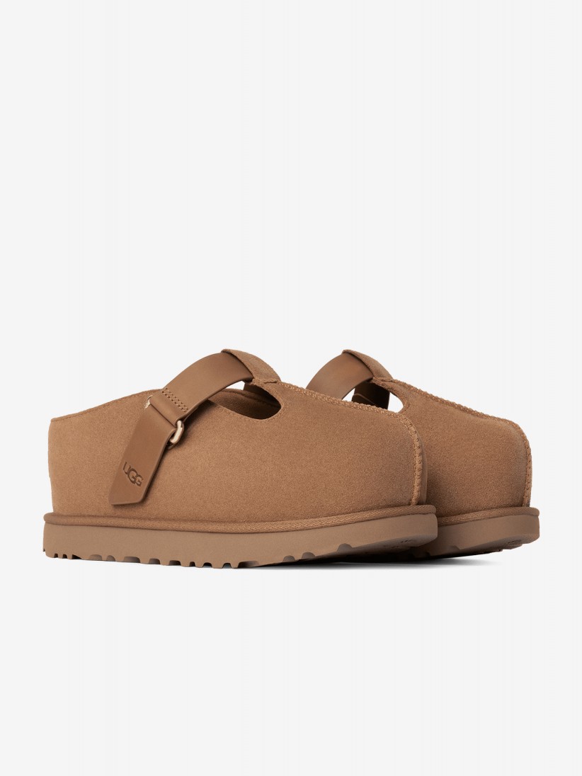 Pantufas Ugg Goldenstar Hi Clog Camel Para Mulher