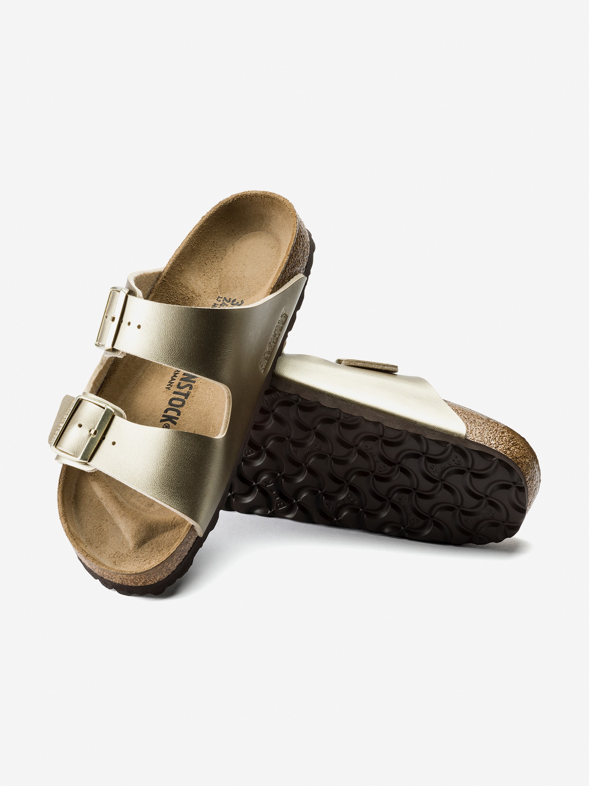 Chinelos Birkenstock Arizona Birko-Flor Dourados