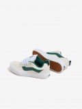 Sapatilhas Vans Knu Skool Bege e Verdes