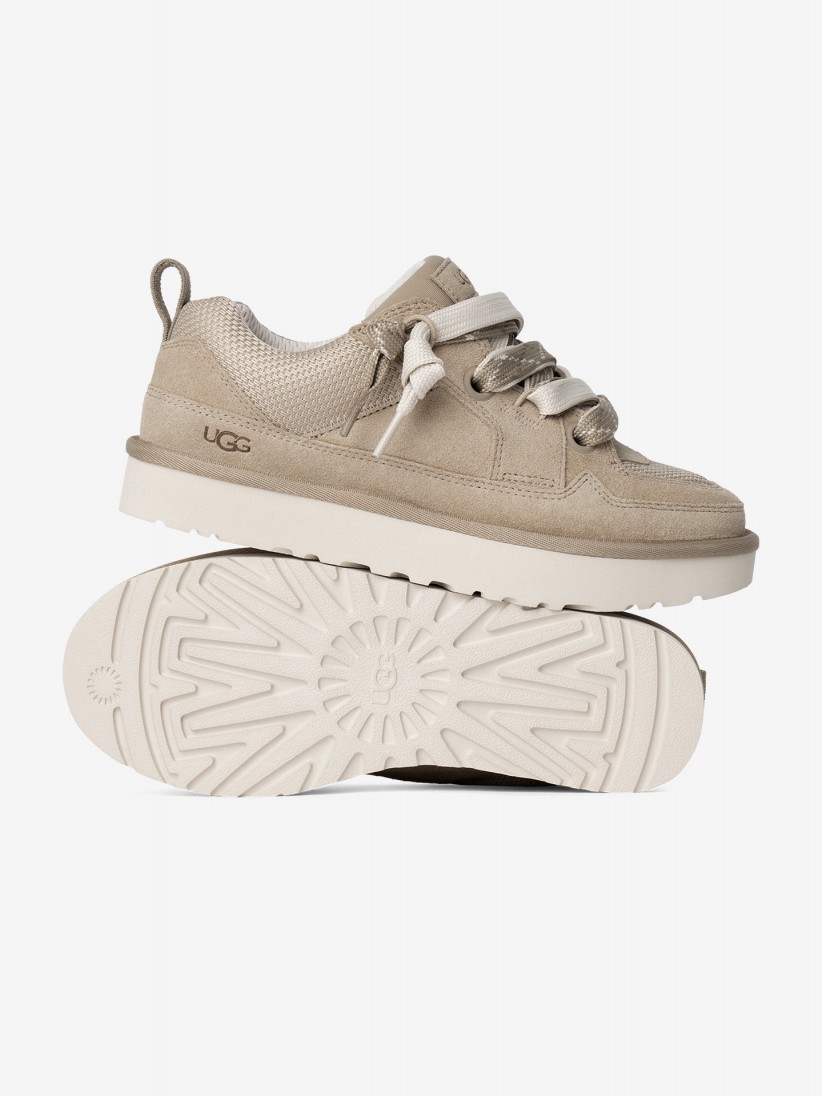 Sapatilhas Ugg Lowmel Bege Para Mulher