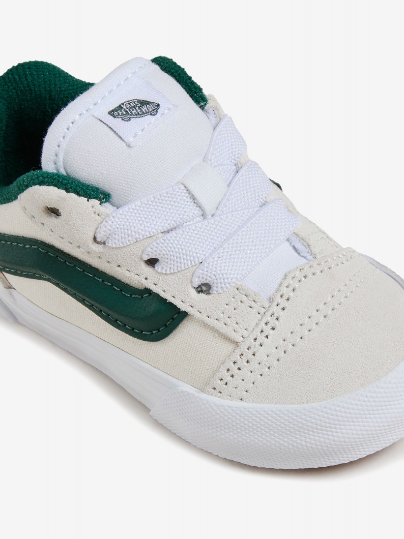 Zapatillas Vans Knu Skool Elastic Lace Beige y Verdes