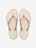 Chinelos Havaianas Slim Point Bege