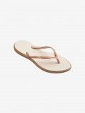 Chinelos Havaianas Slim Point Bege