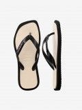 Chinelos Havaianas Top Square Fusion Premium Pretos e Bege