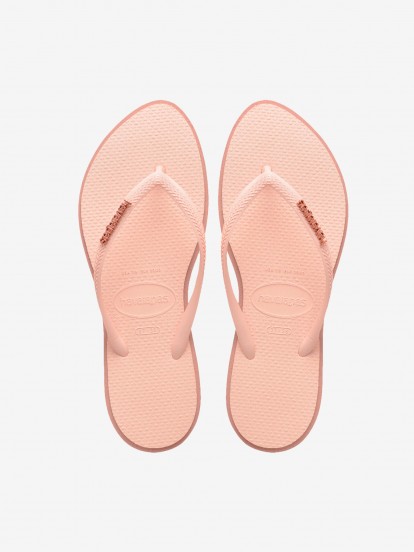 Havaianas Slim Point Pink Flip Flops