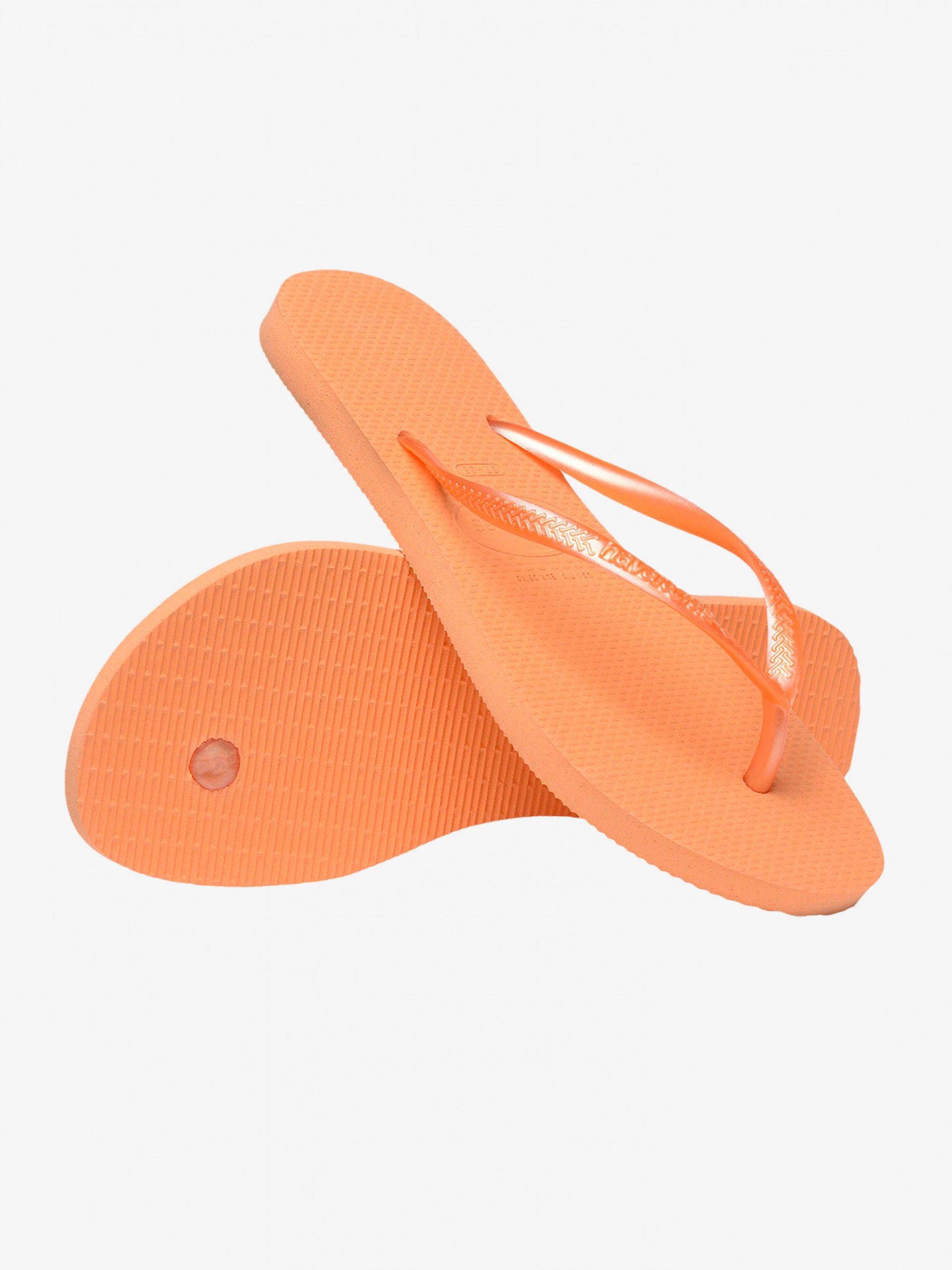 Havaianas Slim Orange Flip Flops