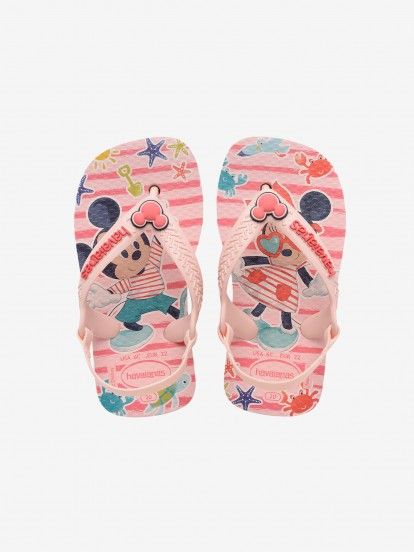 Sandlias Havaianas Baby Disney Classics II Rosa