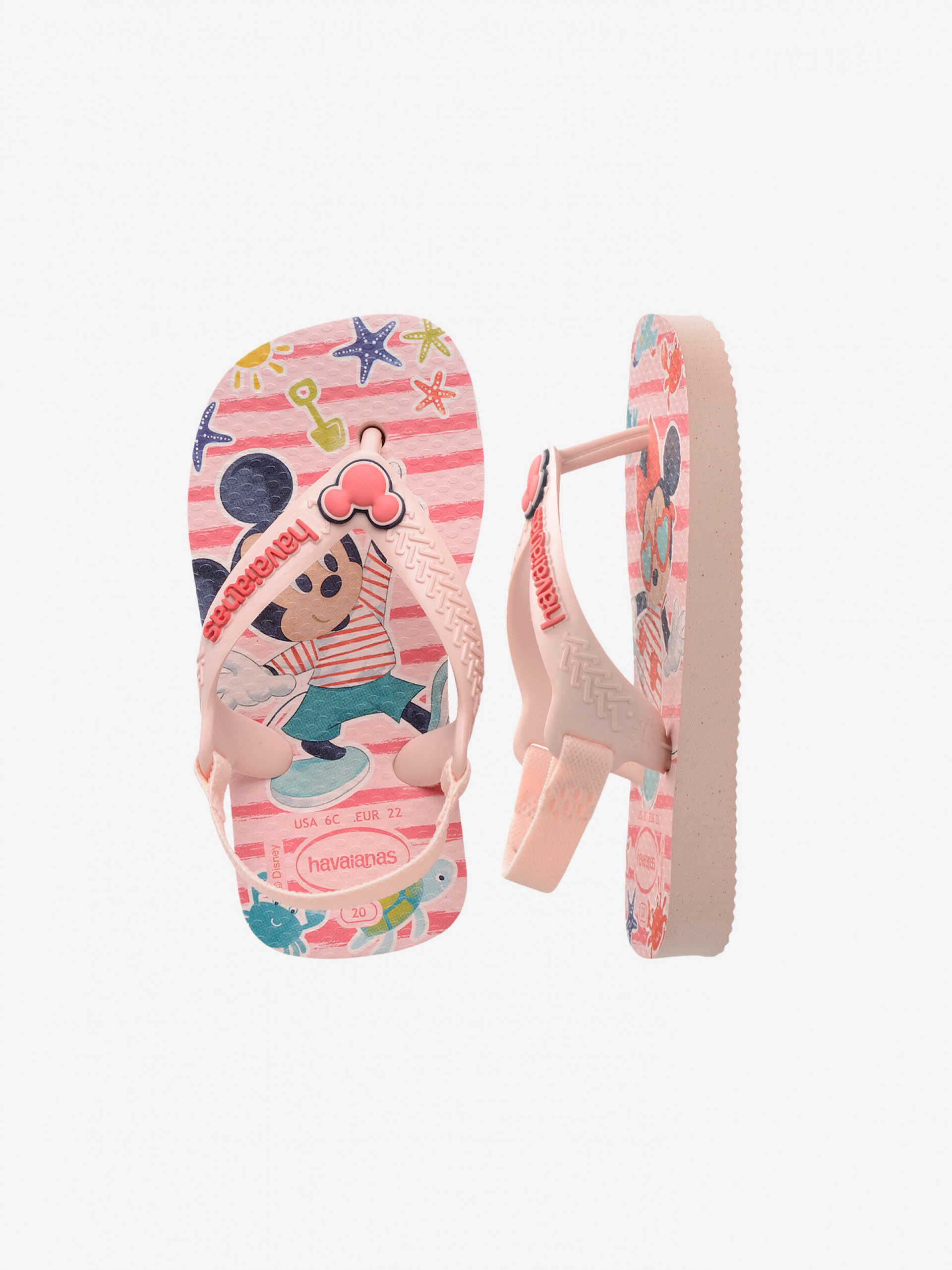 Sandalias Havaianas Baby Disney Classics II Rosa