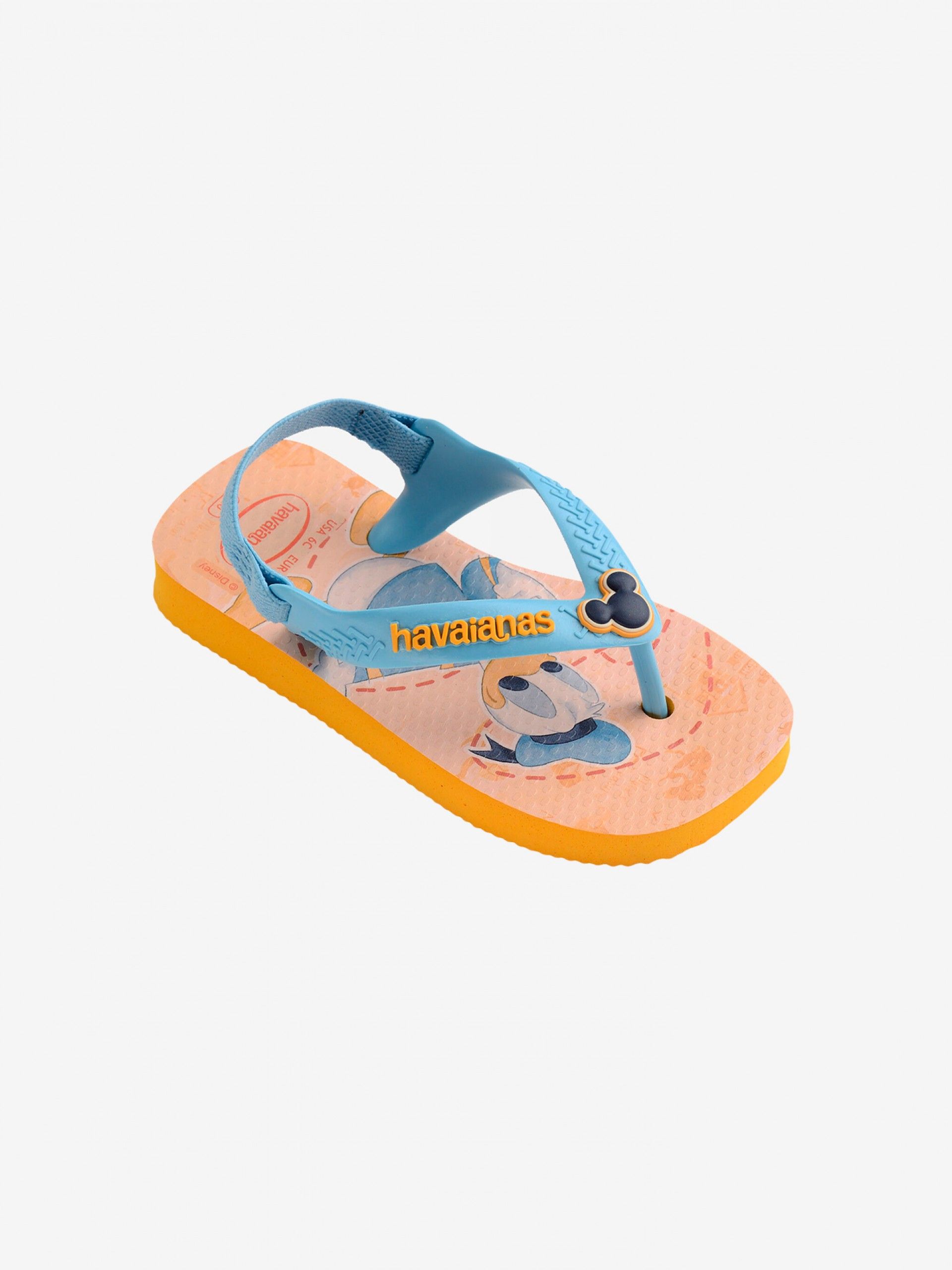 Sandálias Havaianas Baby Disney Classics II Amarelas