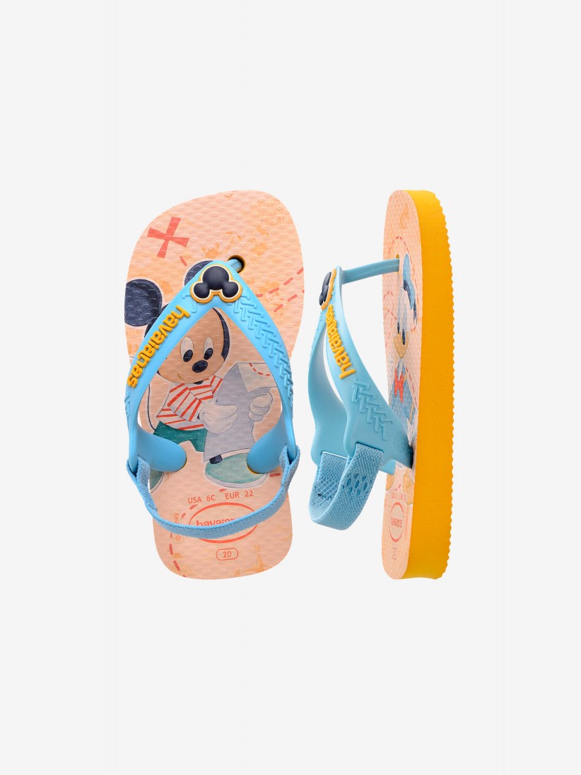 Havaianas Baby Disney Classics II Yellow Sandals