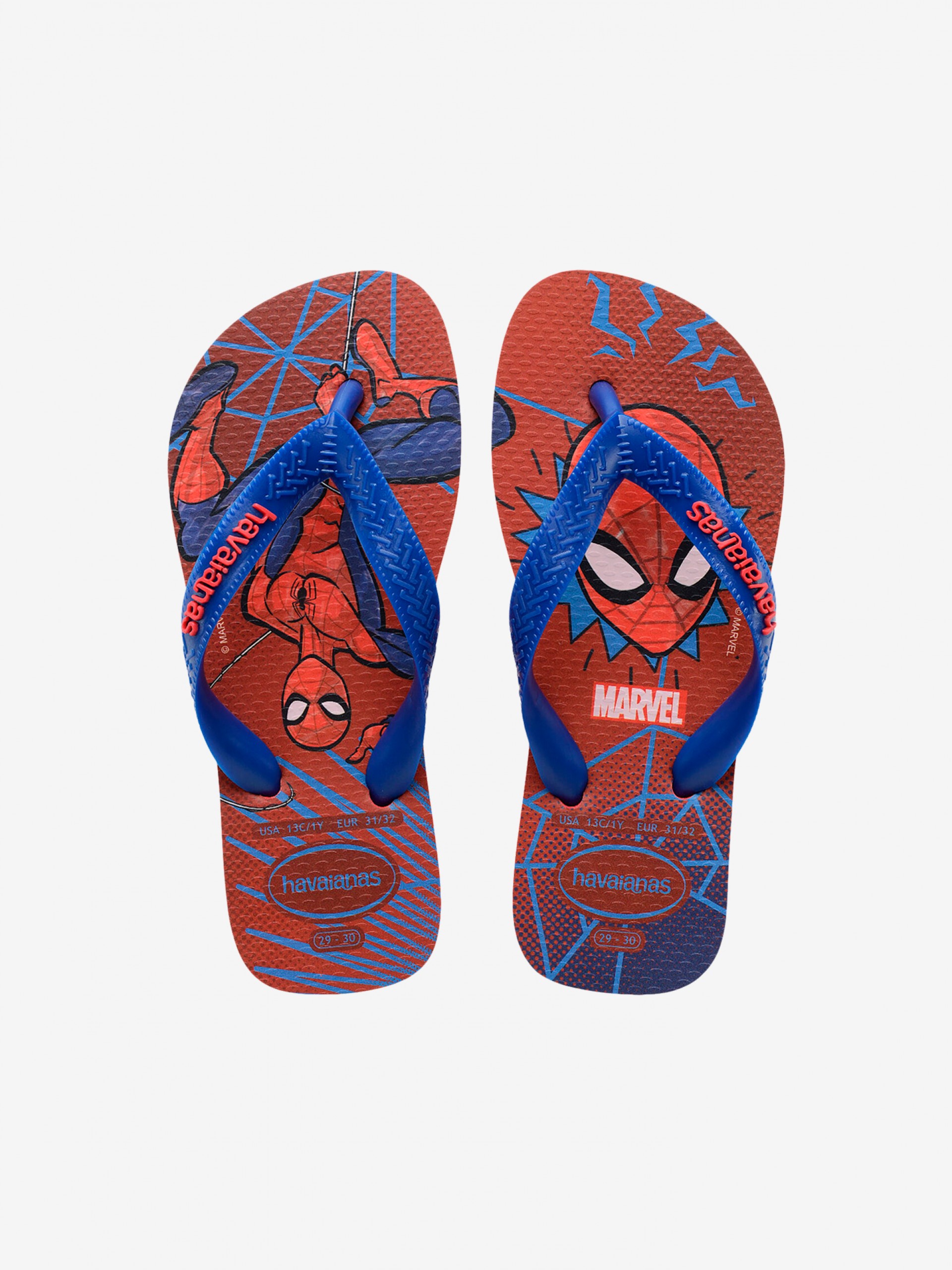 Chanclas Havaianas Top Marvel II Kids Rojas