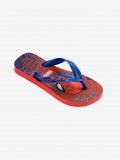 Chinelos Havaianas Top Marvel II Kids Vermelhos