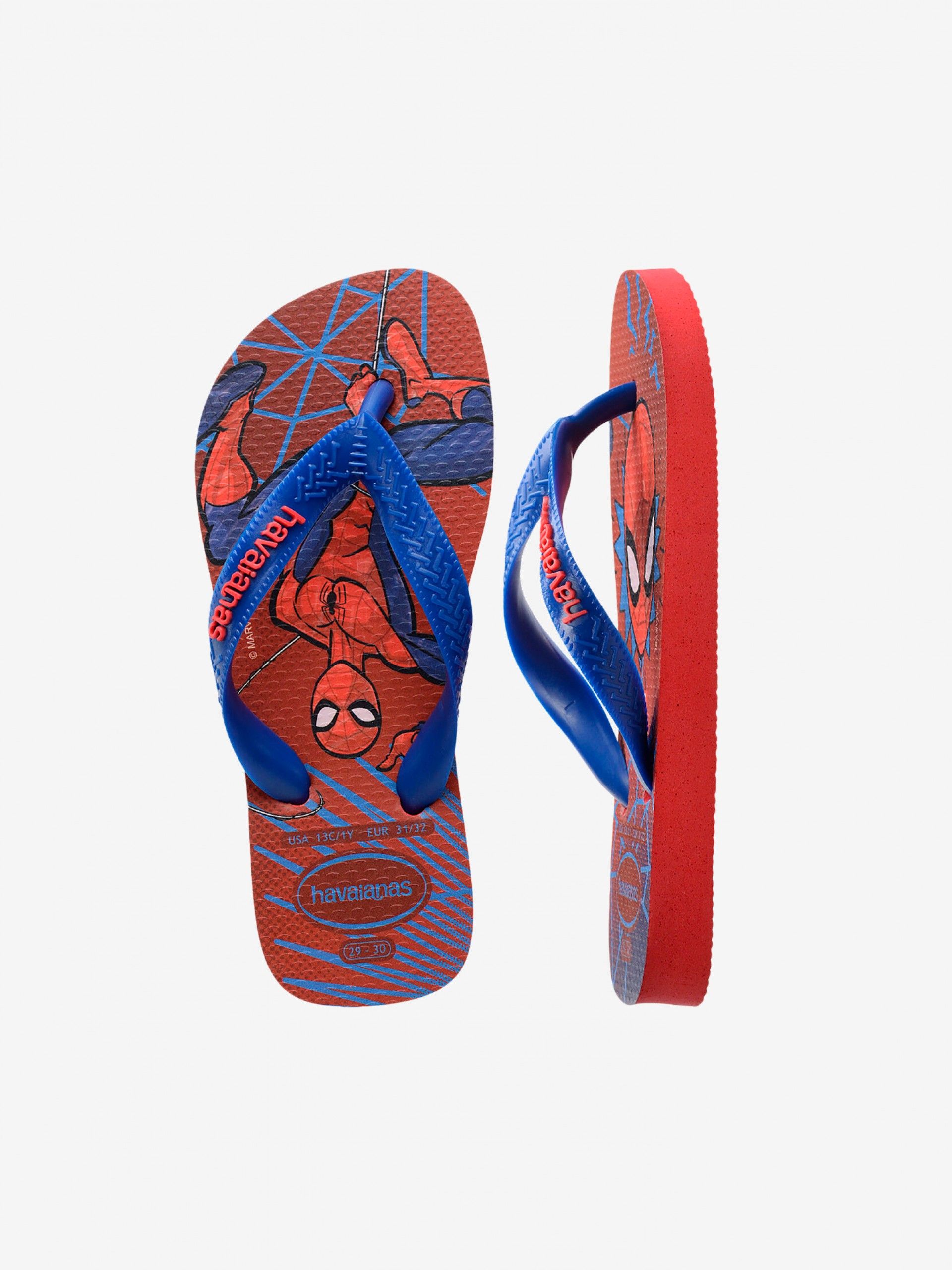 Chanclas Havaianas Top Marvel II Kids Rojas