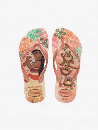 Havaianas Slim Princess Kids Pink Flip Flops