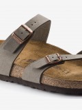 Birkenstock Mayari Birko-Flor Grey Slides