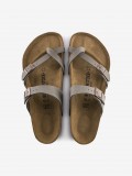 Birkenstock Mayari Birko-Flor Grey Slides