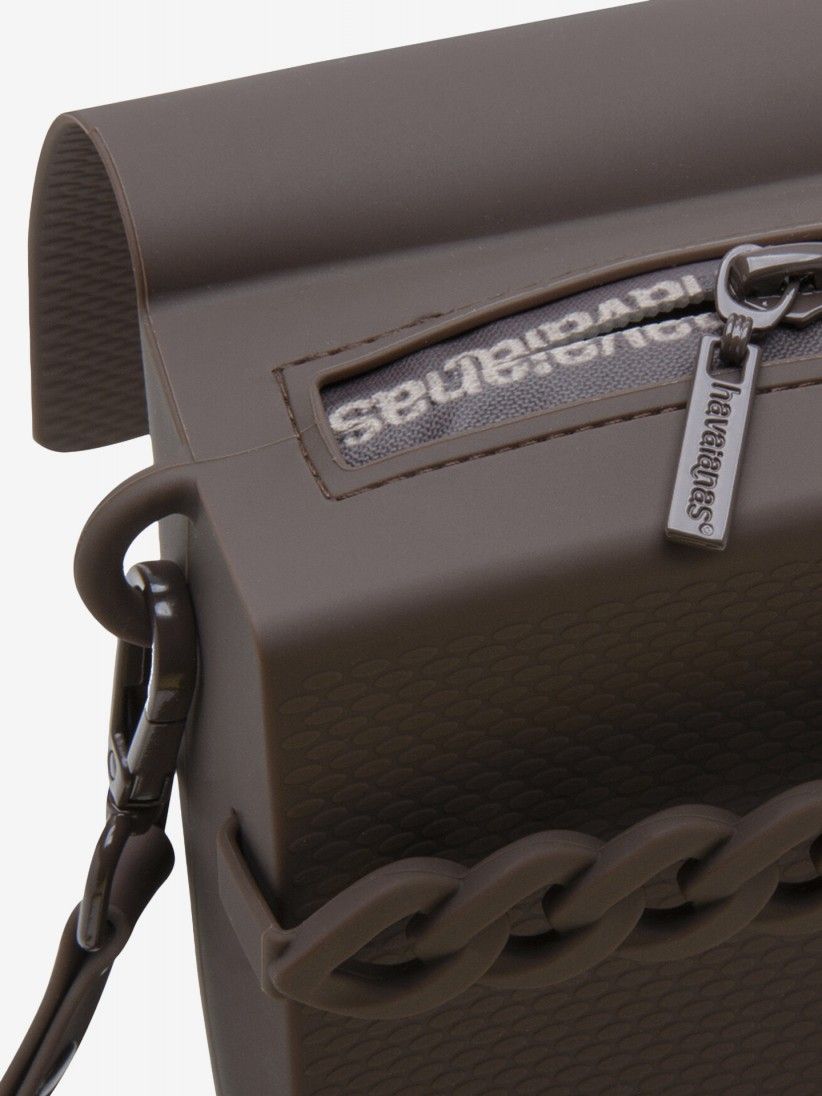 Bolsa a Tiracolo Havaianas Casual Castanha