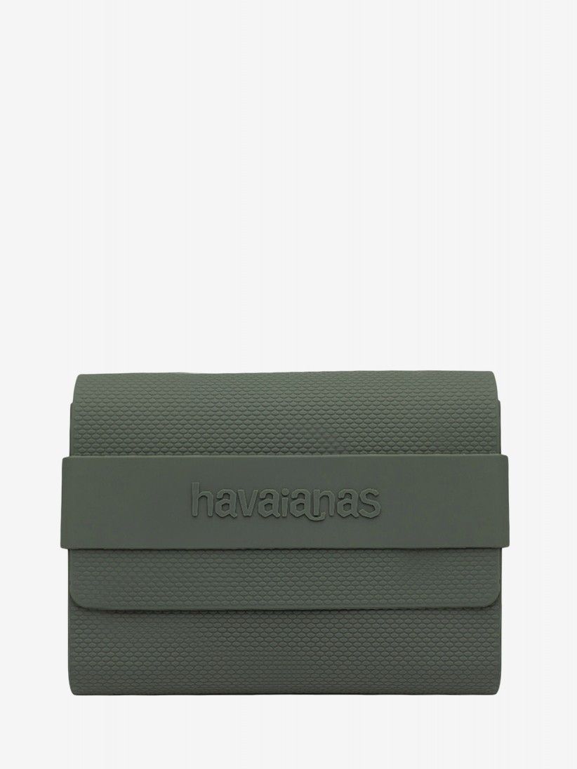 Mala Pequena Havaianas Clutch Verde