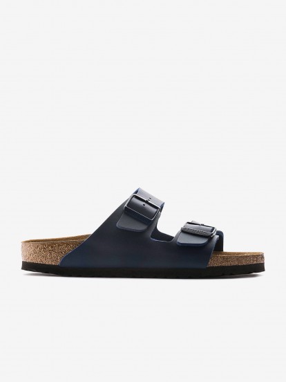 Birkenstock Arizona Birko-Flor Blue Slides