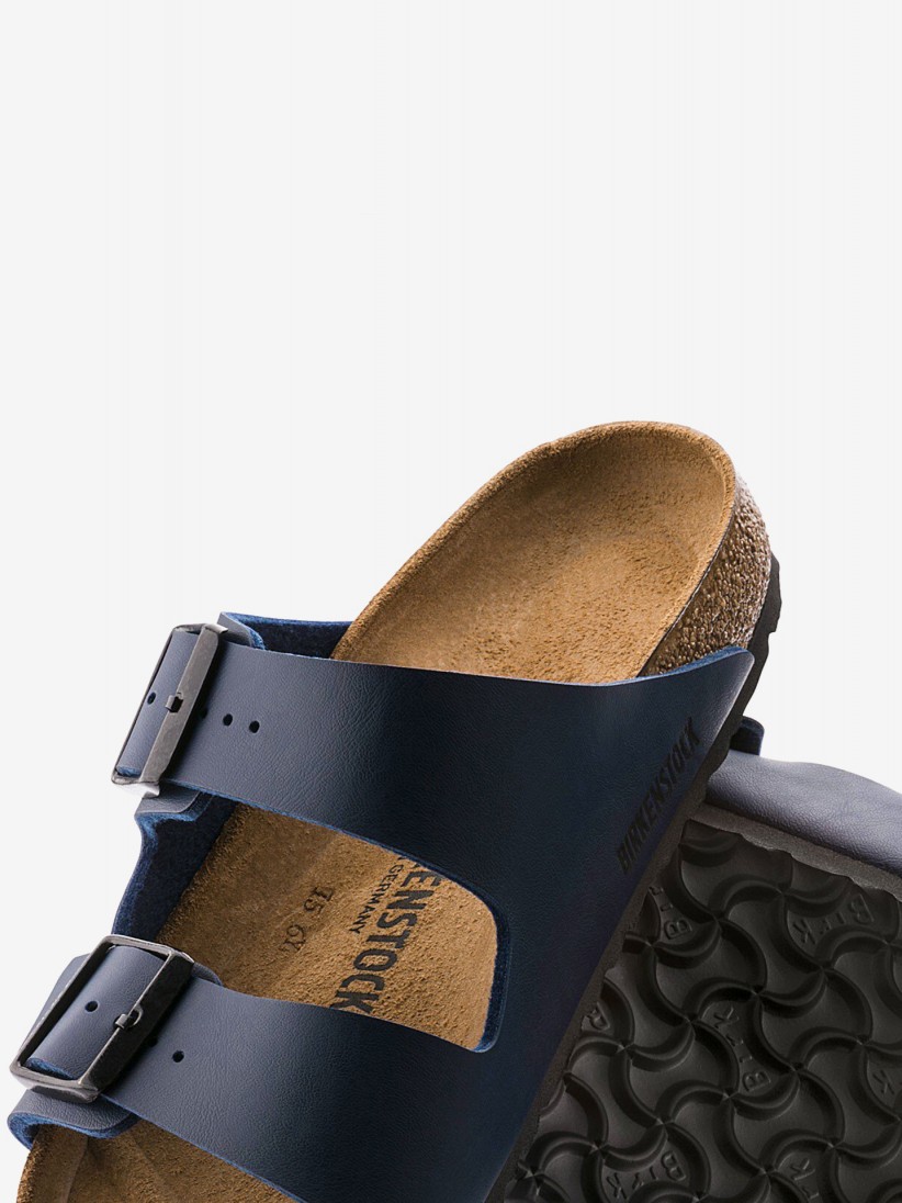 Birkenstock Arizona Birko-Flor Blue Slides