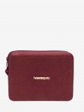 Necessaire Havaianas Beach Glitter Bordeaux