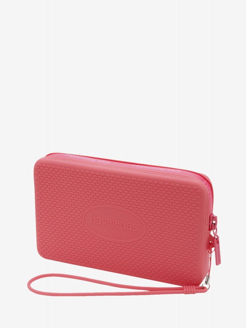 Mala Pequena Havaianas Mini Bag Logo Rosa