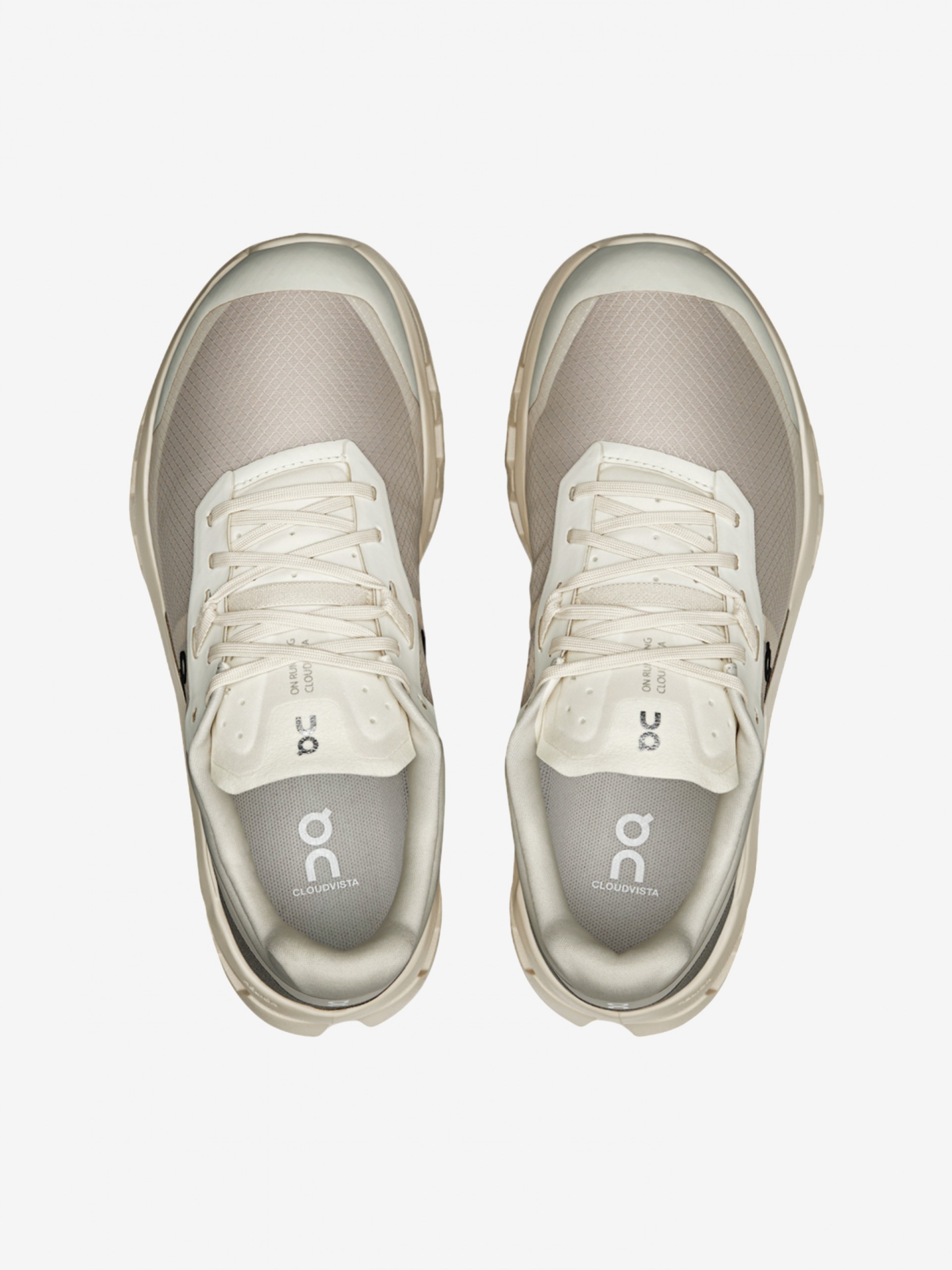 On Running Cloudvista 2 Beige W Trail Trainers