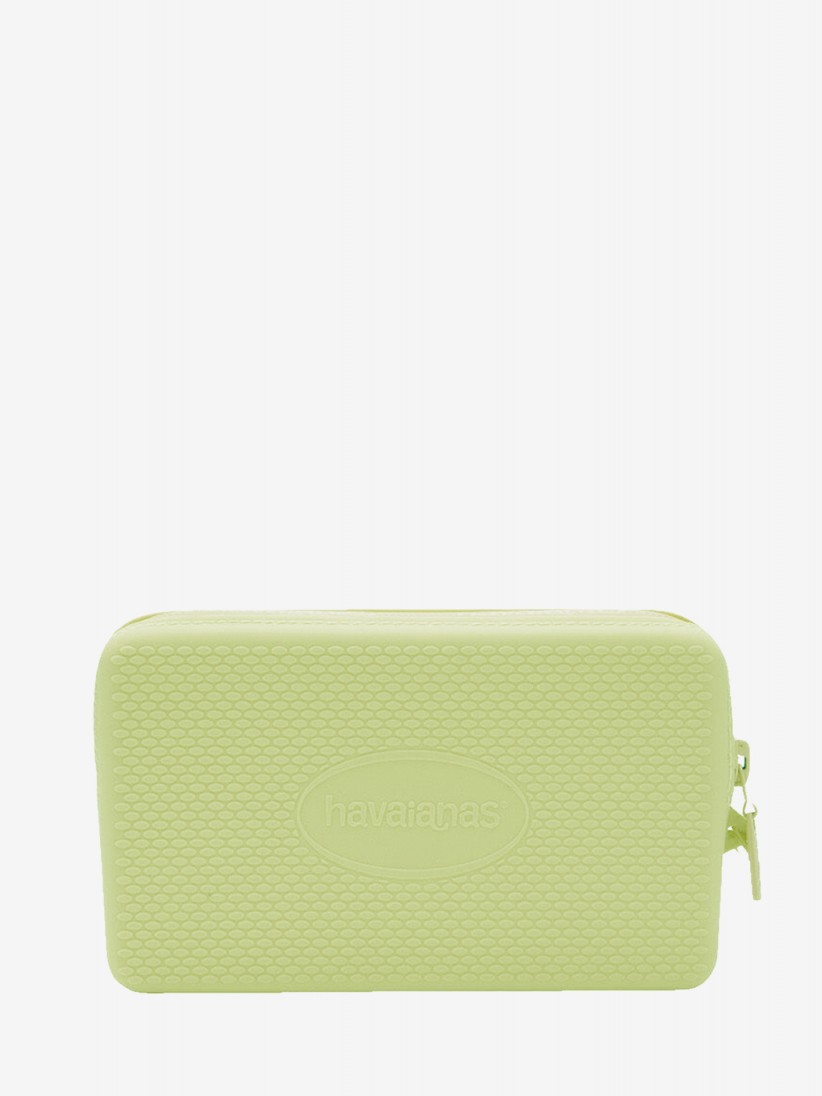 Mala Pequena Havaianas Mini Bag Logo Verde Mala Pequena Havaianas Mini Bag Logo Verde