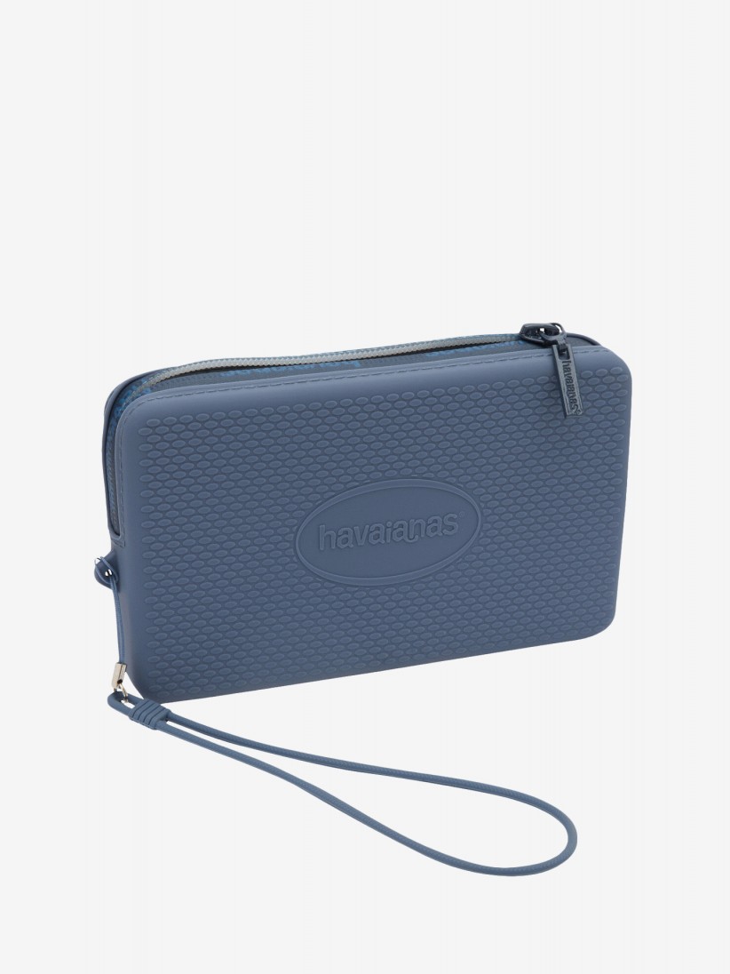 Mala Pequena Havaianas Mini Bag Logo Azul