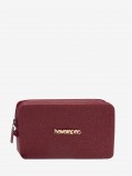 Mala Pequena Havaianas Mini Bag Plus Glitter Bordeaux