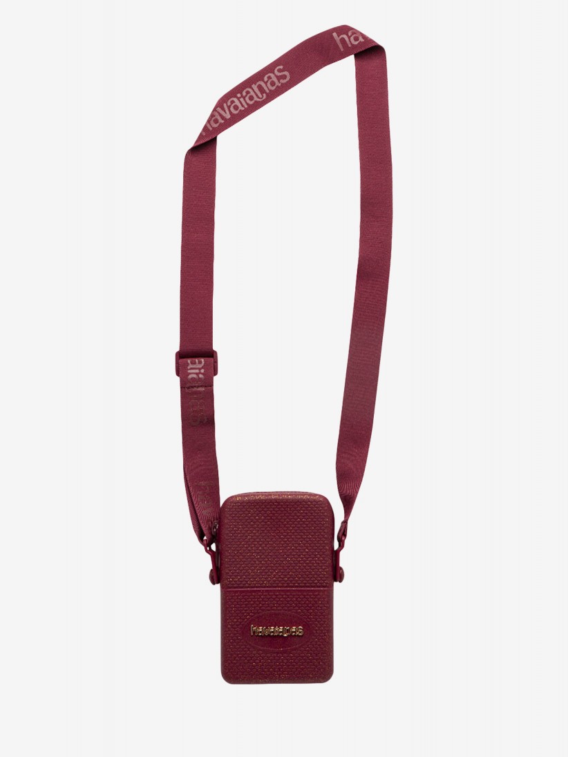 Bolsa a Tiracolo Havaianas Street Bag Glitter Bordeaux