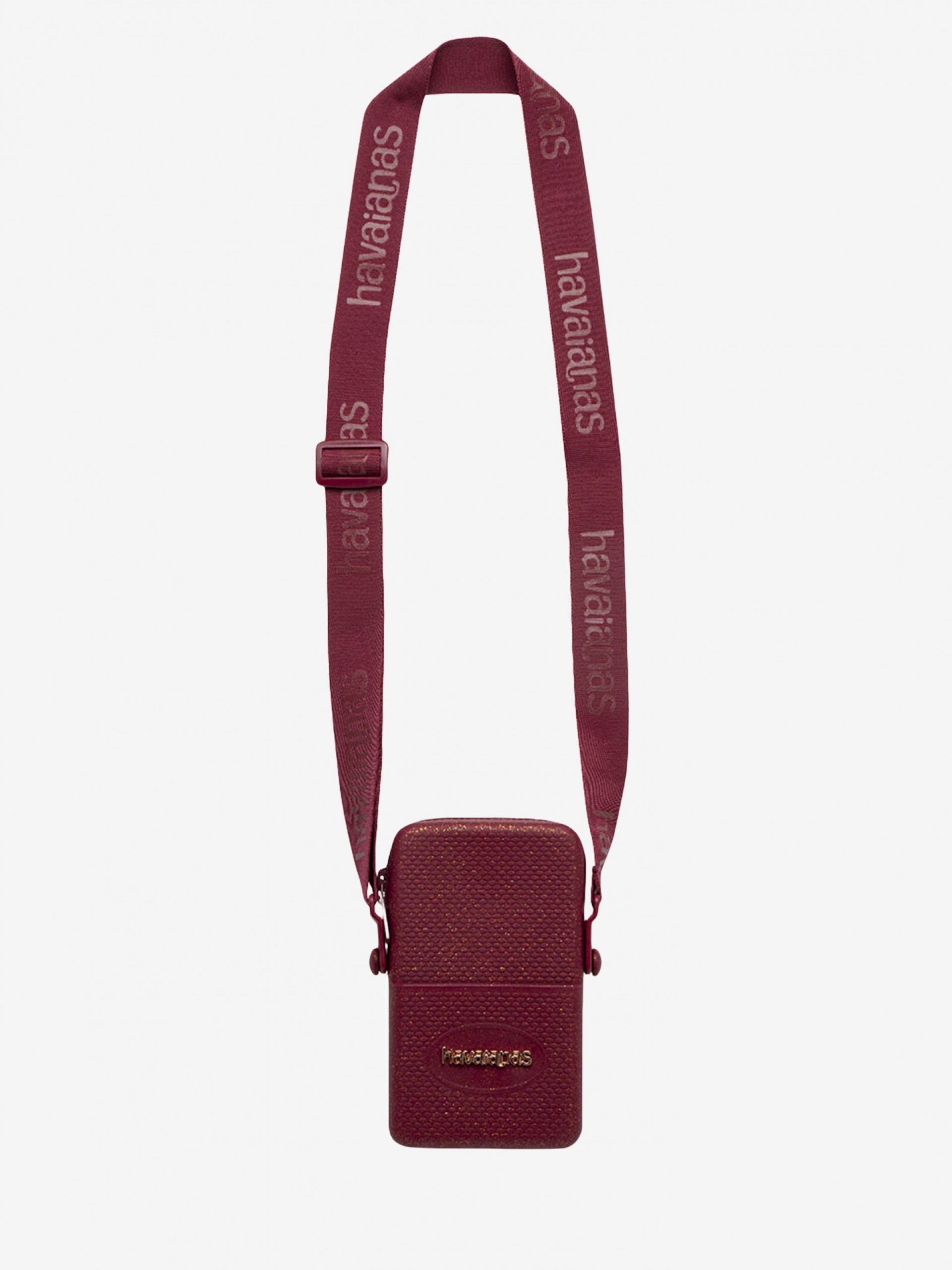 Havaianas Street Bag Glitter Burgundy Crossbody Bag