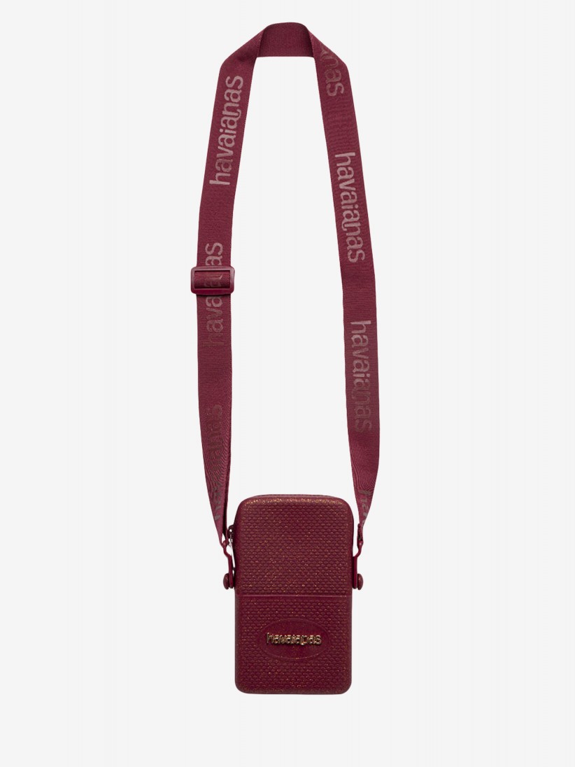 Bolsa a Tiracolo Havaianas Street Bag Glitter Bordeaux