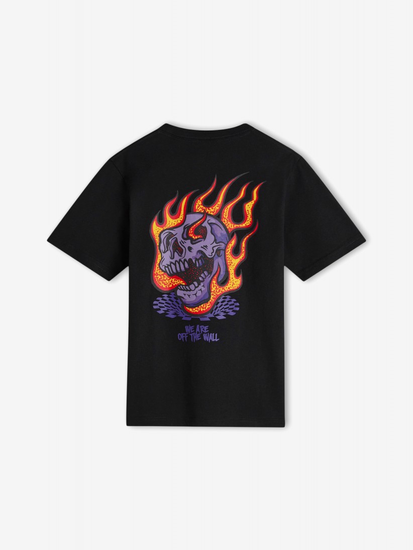 T-shirt Vans Vortex Kids Preta